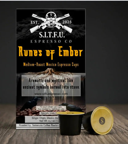 Runes of Ember Mexico Single Serve Cups