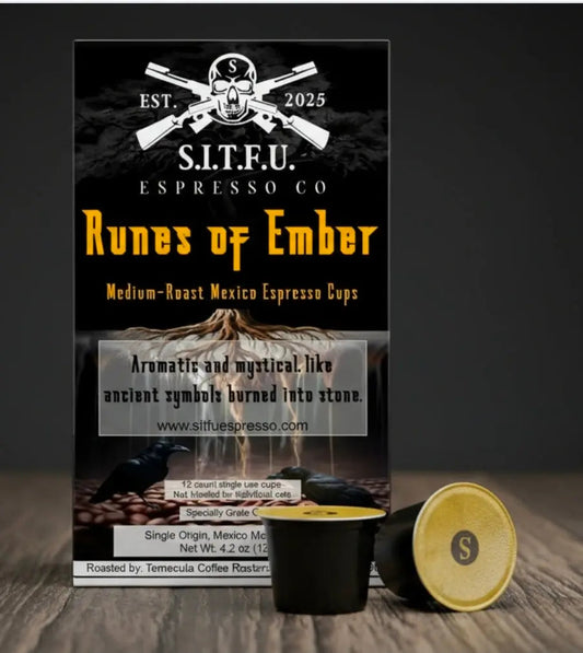 Runes of Ember Mexico Single Serve Cups