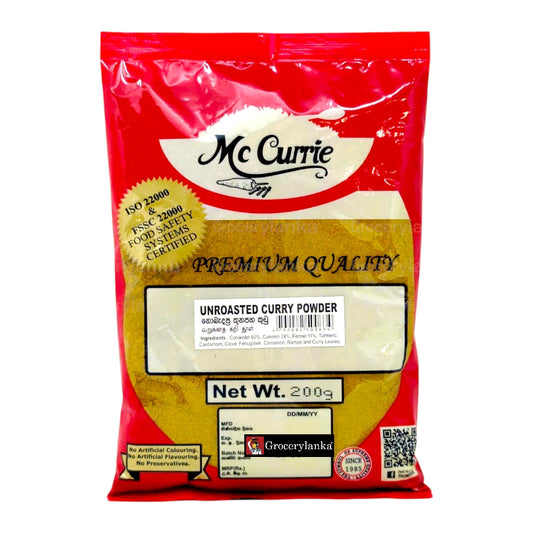 McCurrie Curry Powder 200g (Unroasted)