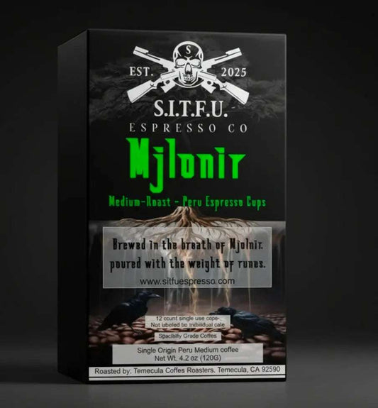 Mjlonir Peru Espresso Single Serve Cups