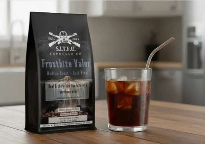 Frostbite Valor Cold Brew Espresso 12oz. or 5Lb bag