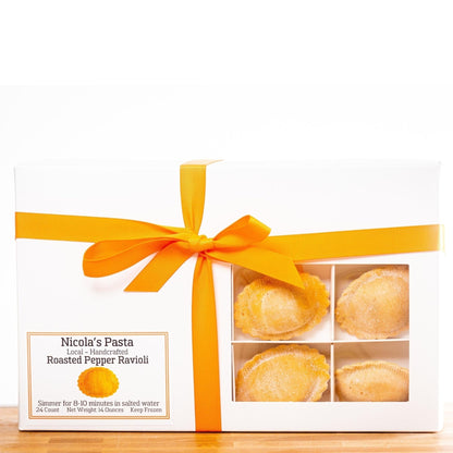 Roasted Pepper Ravioli