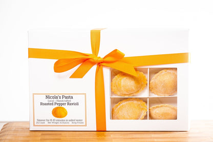 Roasted Pepper Ravioli