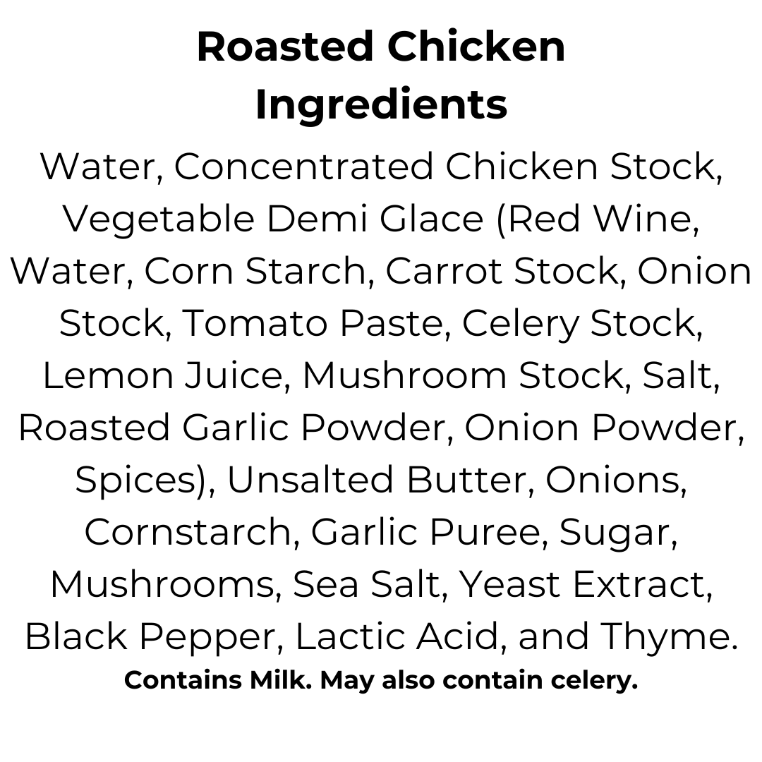 4-Serving Roasted Chicken Gourmet Gravy