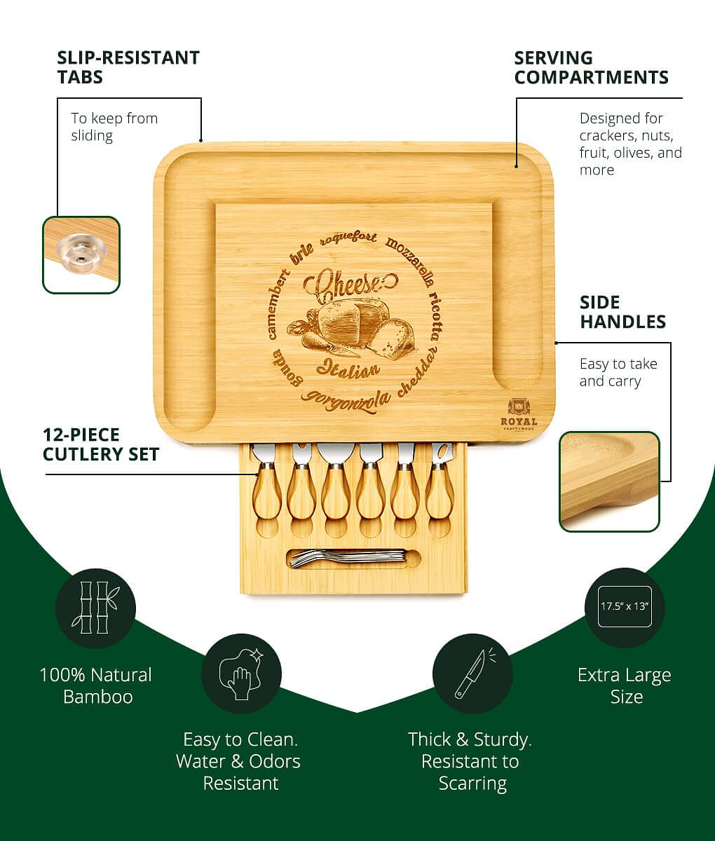 Royal Craft Wood Cutlery board