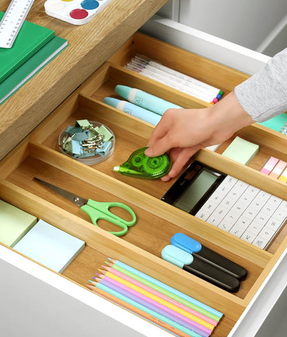 Royal Craft Wood Expandable Utensil Organizer