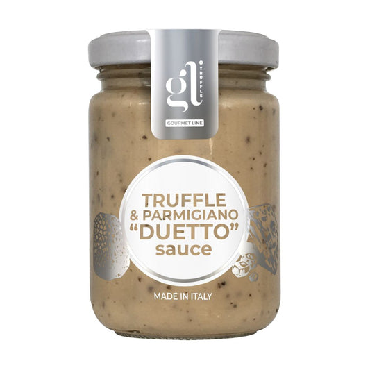 GL Truffle Gourmet, Creamy Truffle & Parmigiano "Duetto" Sauce r , DOP Parmigiano Reggiano 130g  (4.6 oz)