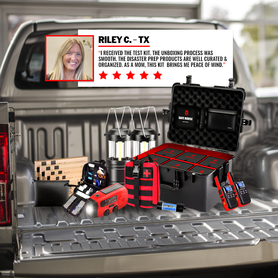 The Safe House Survival Kit | 72-Hour Emergency Kit