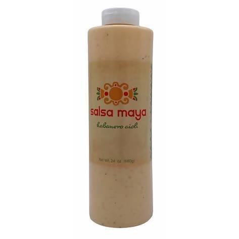 Salsa Maya Habanero Aioli Squeeze - 270 Bottles x 24oz pallet