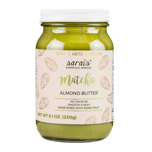 Matcha Almond Butter Jars - 24 x 12oz