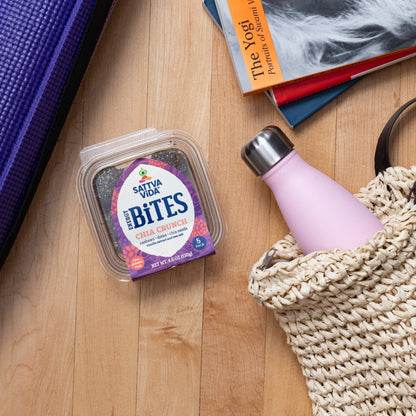 Sattva Vida NEW - Chia Crunch Energy Bites, 2pack (10 per case)