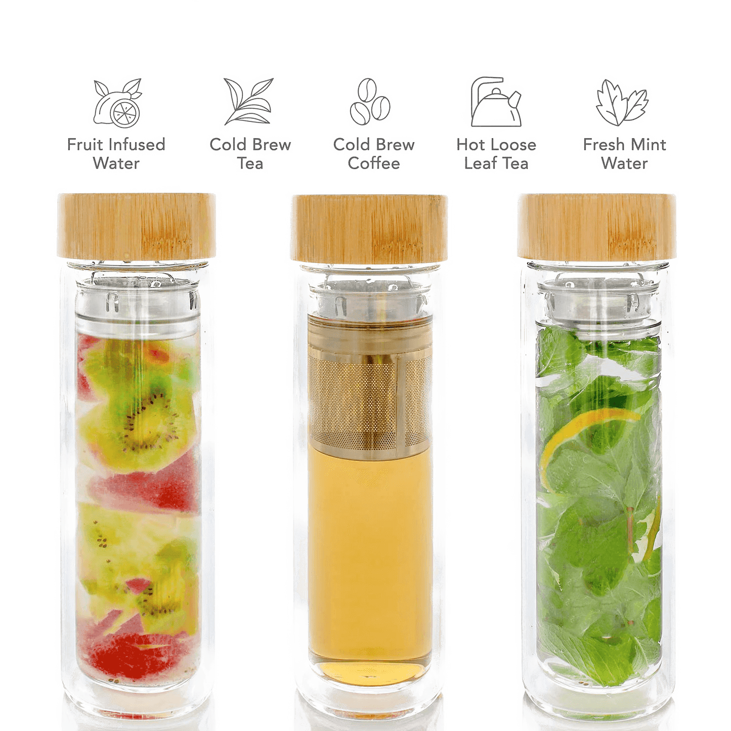 Open Door Tea Bamboo Tea Tumbler