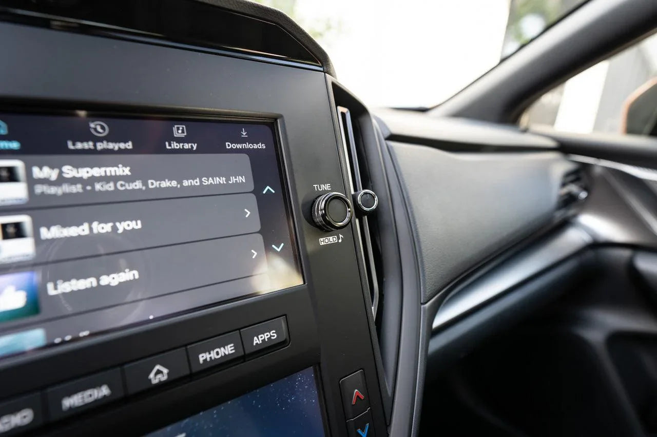 SFB CNC Radio Knobs fits 2022+ Subaru WRX