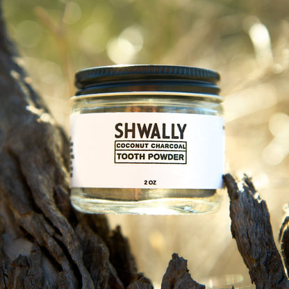 Shwally - For Home and Play Shwally Magical Hydroxyapatite Egg Shell & Coconut Charcoal Tooth Powder