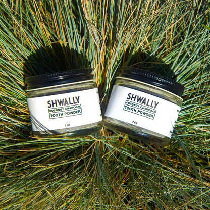 Shwally - For Home and Play Shwally Magical Hydroxyapatite Egg Shell & Coconut Charcoal Tooth Powder