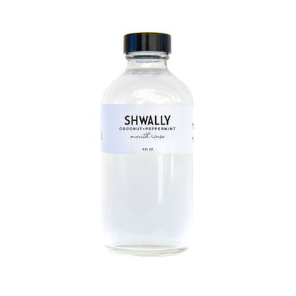 Shwally - For Home and Play Shwally Peppermint Coconut Mouth Rinse 8OZ