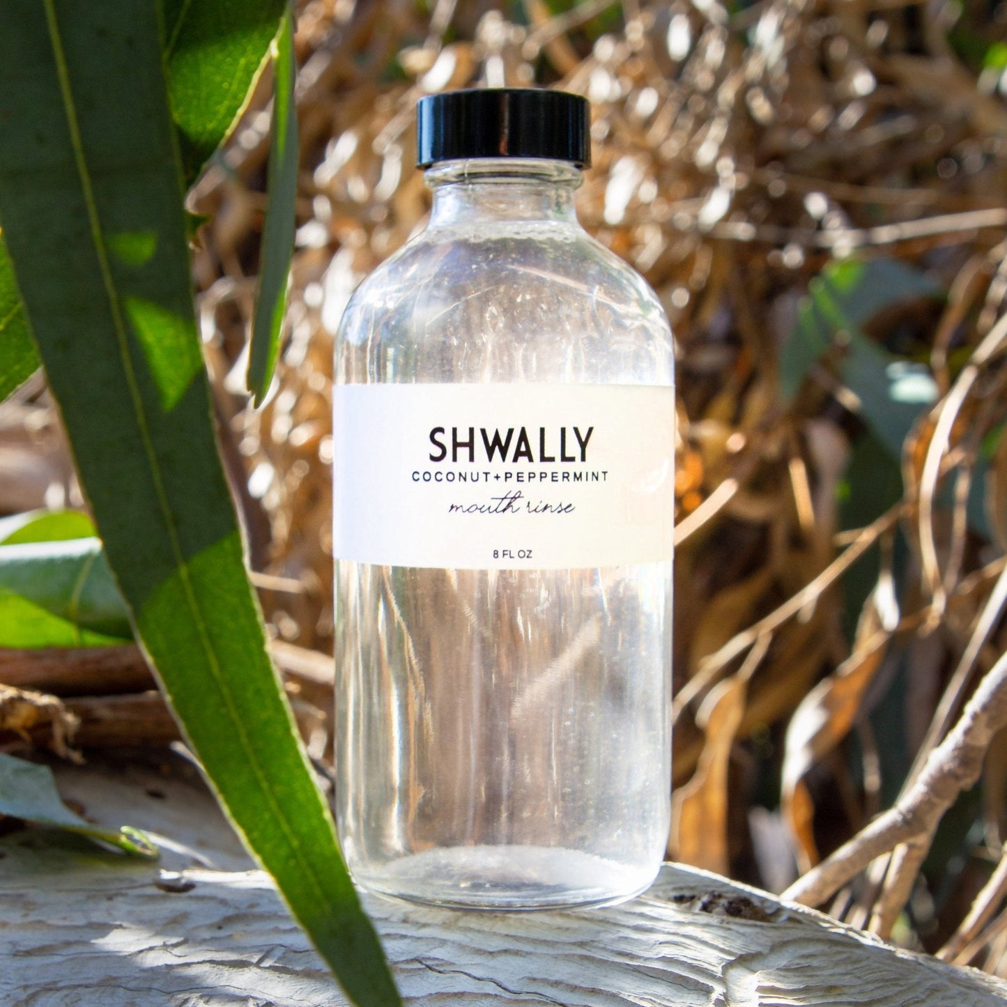 Shwally - For Home and Play Shwally Peppermint Coconut Mouth Rinse 8OZ