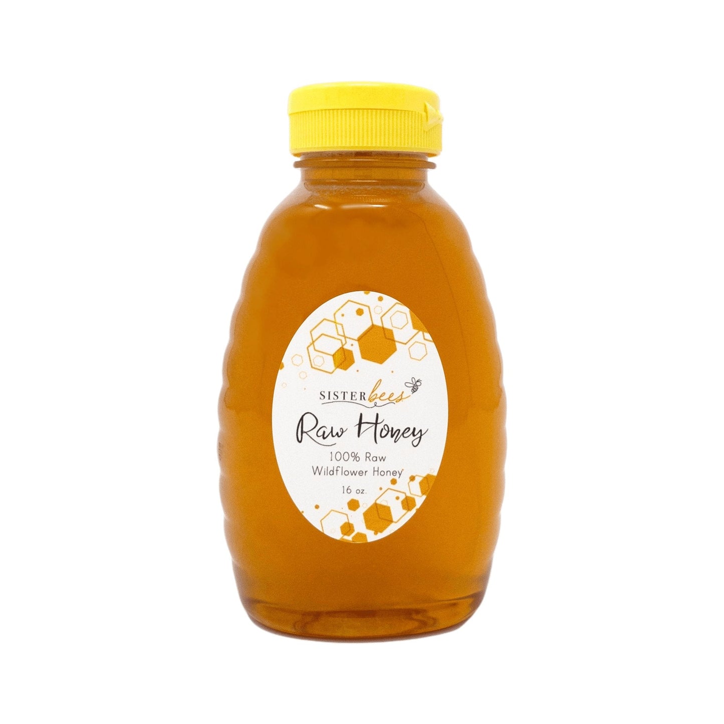 Sister Bees 100% Raw Michigan Wildflower Honey 16 oz