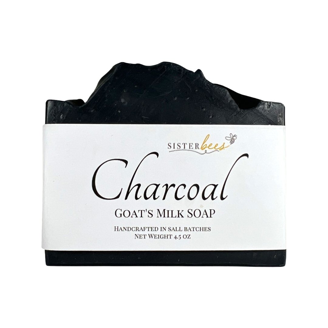 Sister Bees Charcoal Goat's Milk Soap