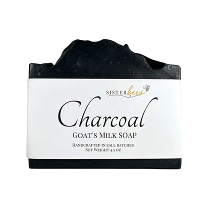 Sister Bees Charcoal Goat's Milk Soap