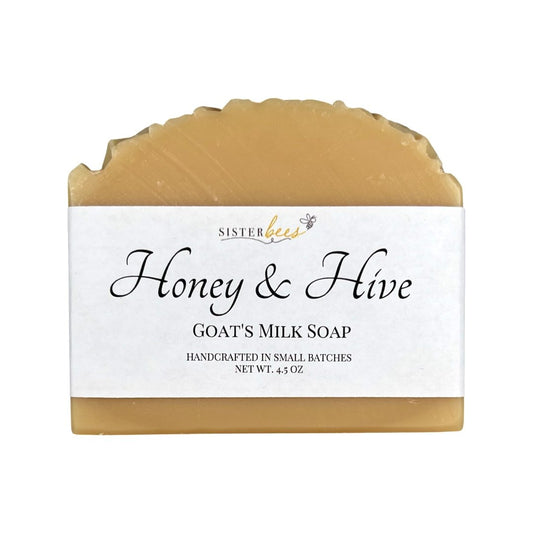 Sister Bees Honey & Hive Goat's Milk Soap