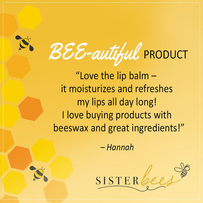 Sister Bees Sangria All Natural Beeswax Lip Balm