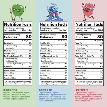 Skout Organic Small Batch Kids Bar Variety Pack - 36 Pack