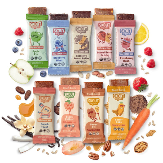 Skout Organic Small Batch Kids Bar Variety Pack - 36 Pack