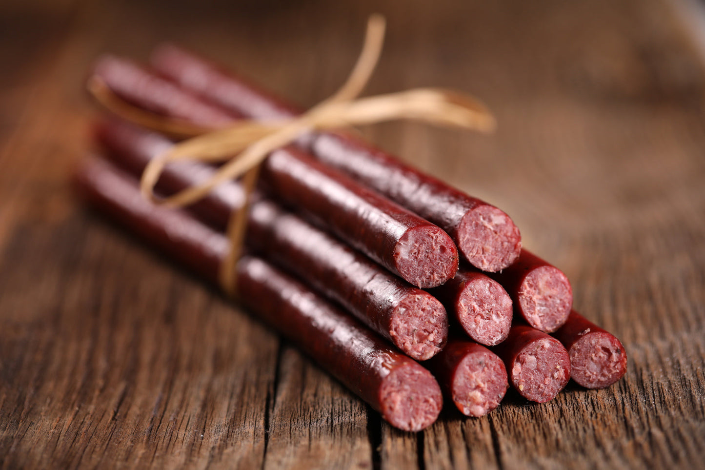 Beef Stick Box – 30 Dry‑Aged, Double‑Smoked Sticks