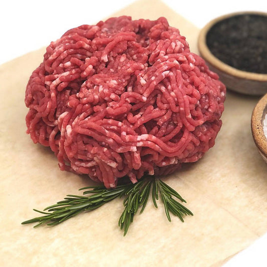 Ground Beef 80/20, Grass Fed Pasture Raised Pack - 10 packs x 1 LB case