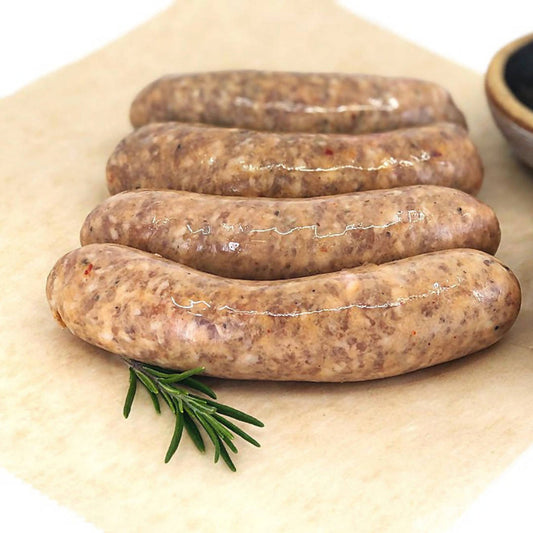 Thai Coconut Pork Sausages 4-Pack - 40 packs x 4 links case