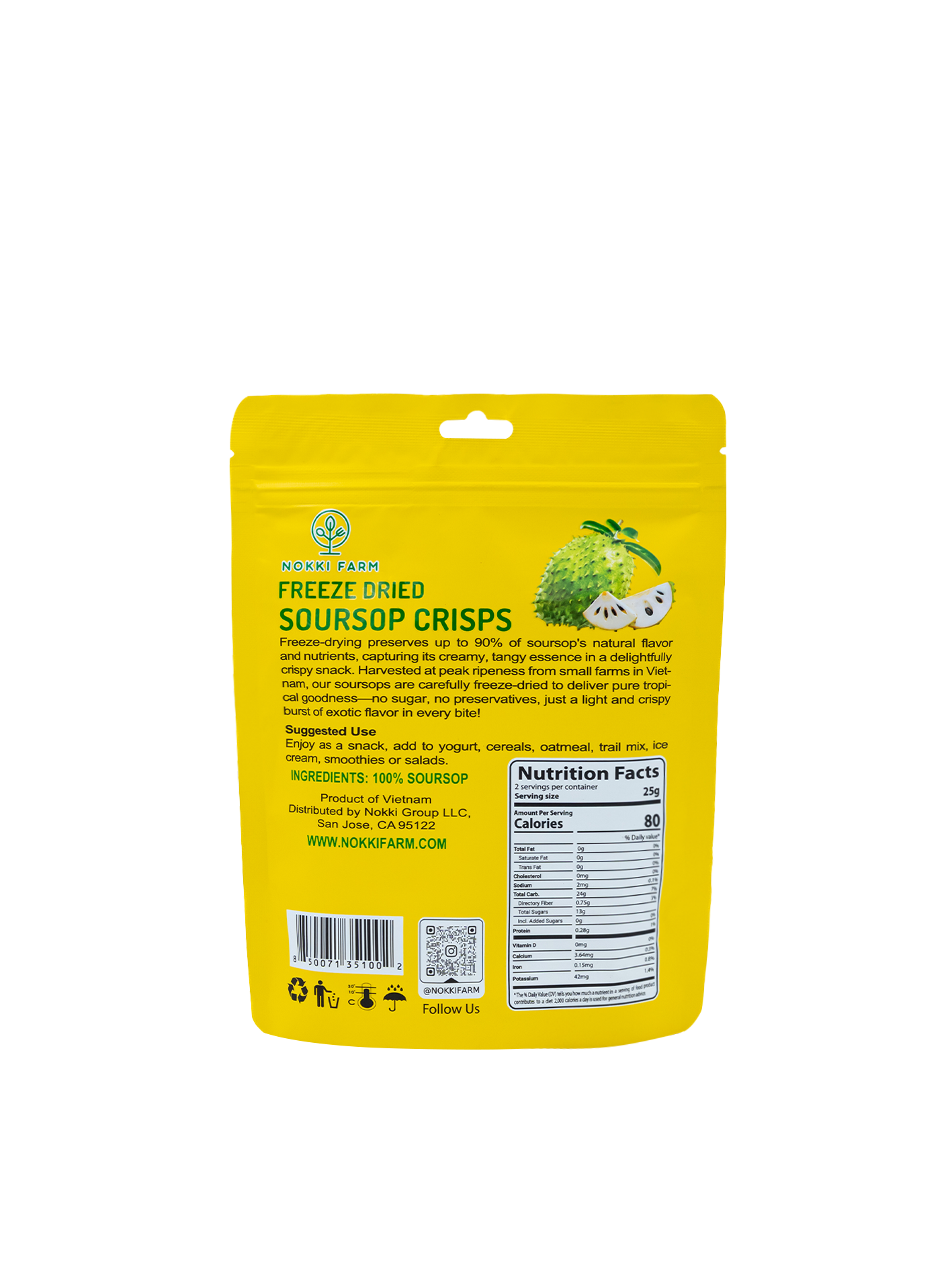 Freeze-Dried Soursop