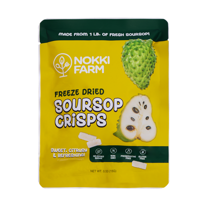 Freeze-Dried Soursop Crisps