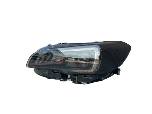 Special Edition Dark Smoke Carbon Fiber SubiSpeed Headlight Overlays - 2015-2021 WRX / STI