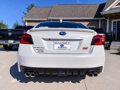 Special Edition Dark Smoke Carbon Fiber Tail Light Overlays - 2015+ WRX / STI