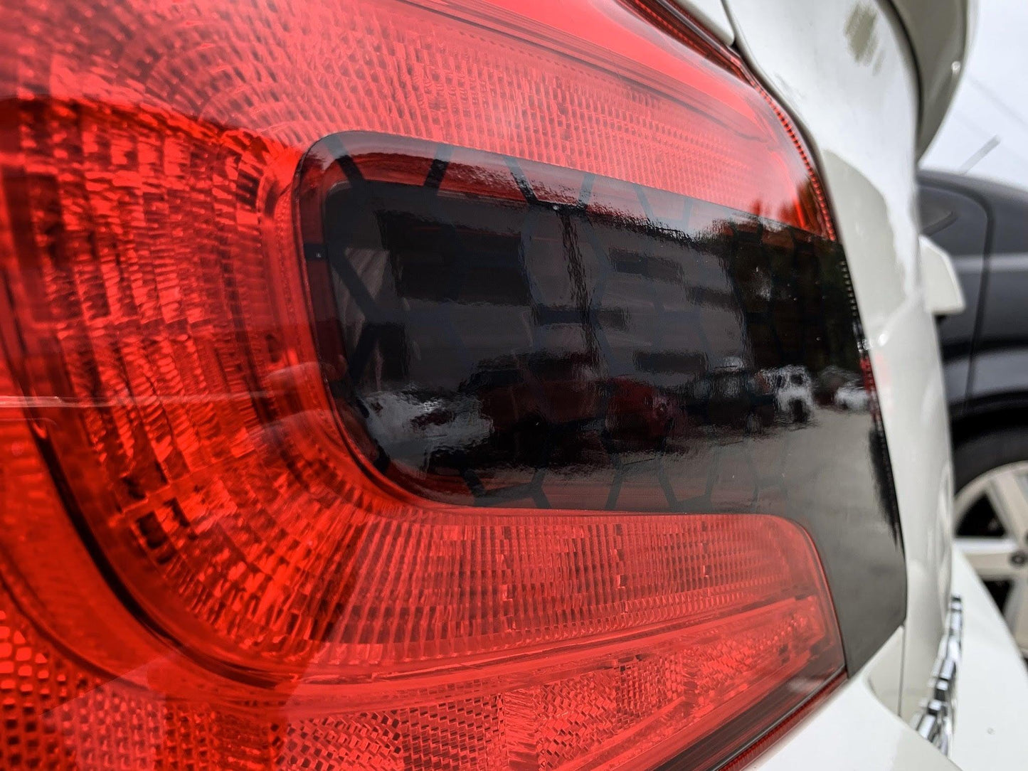 Special Edition Dark Smoke Honeycomb Tail Light Overlays - 2015-2021 WRX / STI