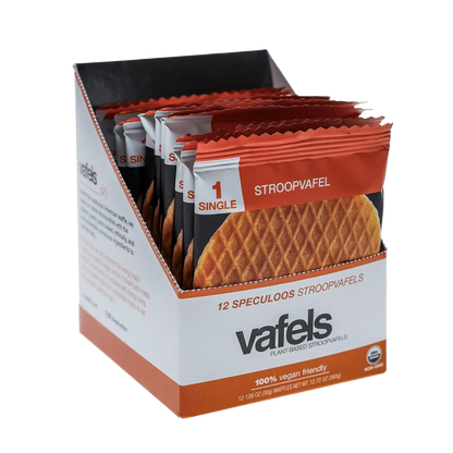 Cookie Butter (Speculoos) Stroopvafels - Box of 12 - New Blue Packaging!!