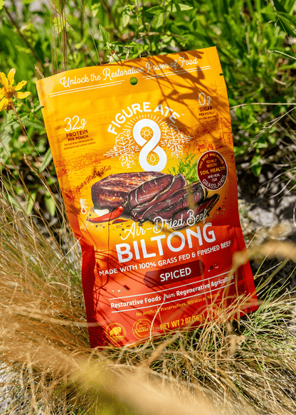 Spiced Grass Fed & Finished Beef Biltong