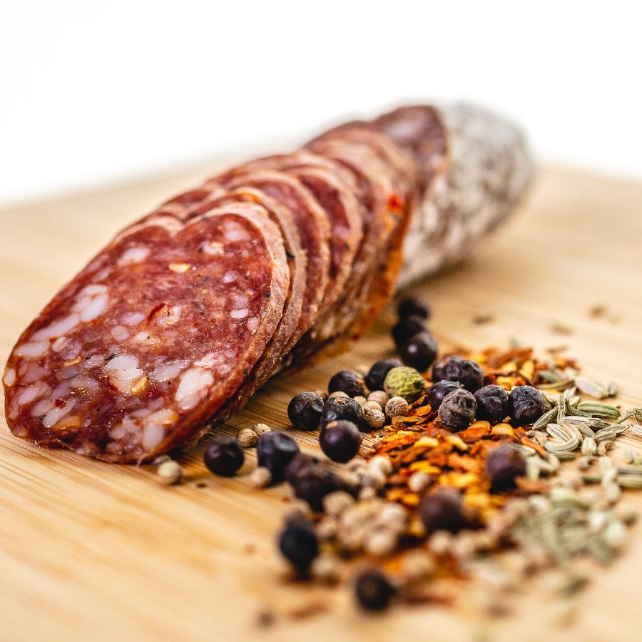 Spiced Juniper Salami