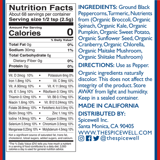 Spicewell New Pepper Shaker