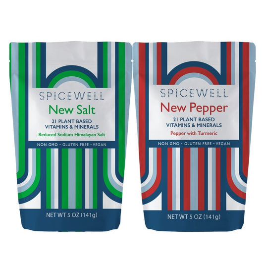 Spicewell Superfood Salt & Pepper Duo