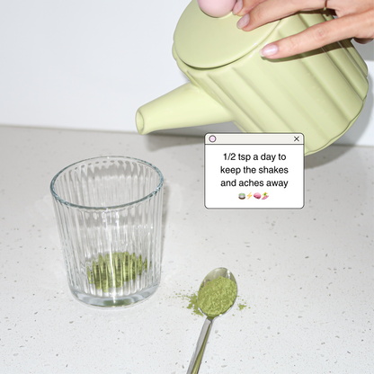 FourFeels Matcha, Ceremonial Matcha Jar - 1.1 oz