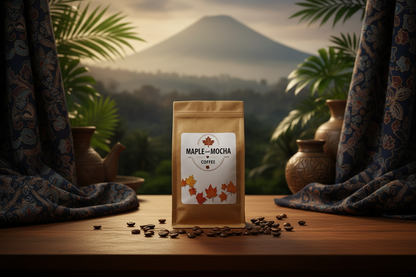 Natural Organic Sumatra 'Black Satin Roast' Fair Trade Coffee