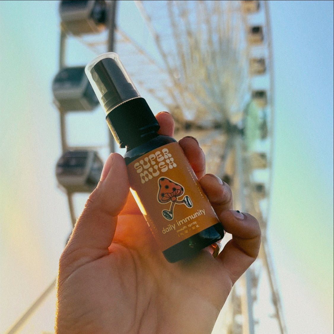 SuperMush Daily Immunity Mouth Spray