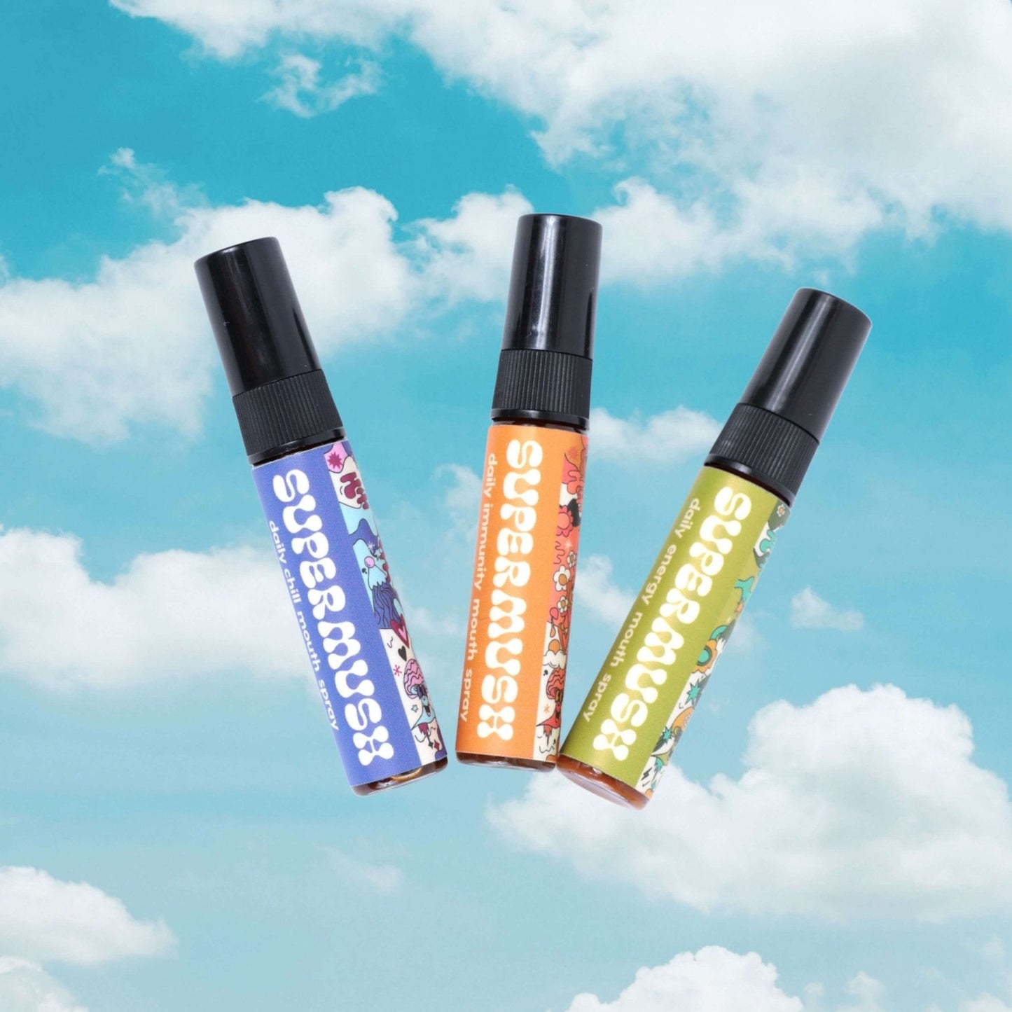 SuperMush Daily Mini Mouth Spray Bundle