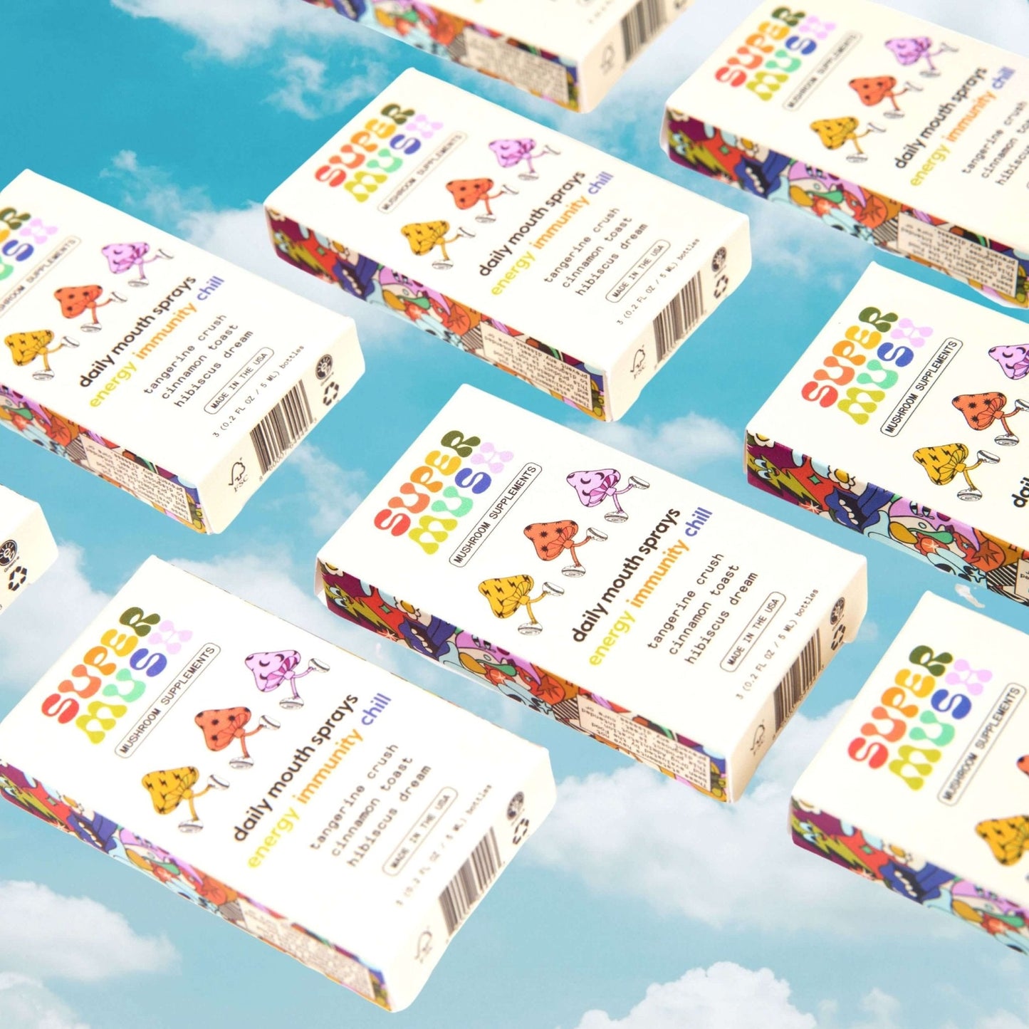 SuperMush Daily Mini Mouth Spray Bundle