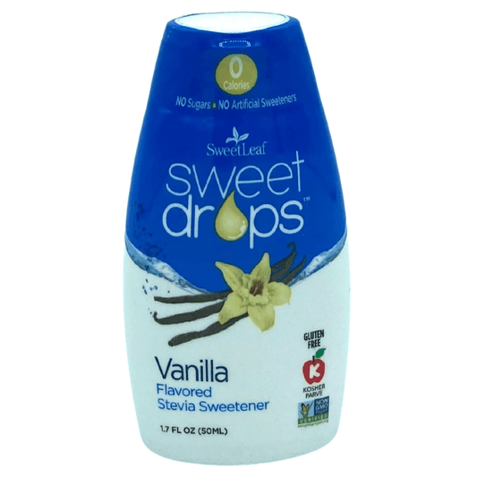 Stevia Drops, Vanilla Flavored