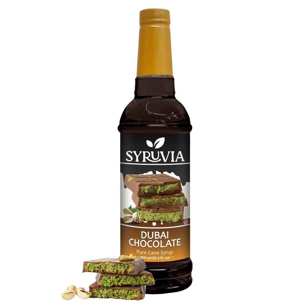 Syruvia - Dubai Chocolate Syrup (750ML)