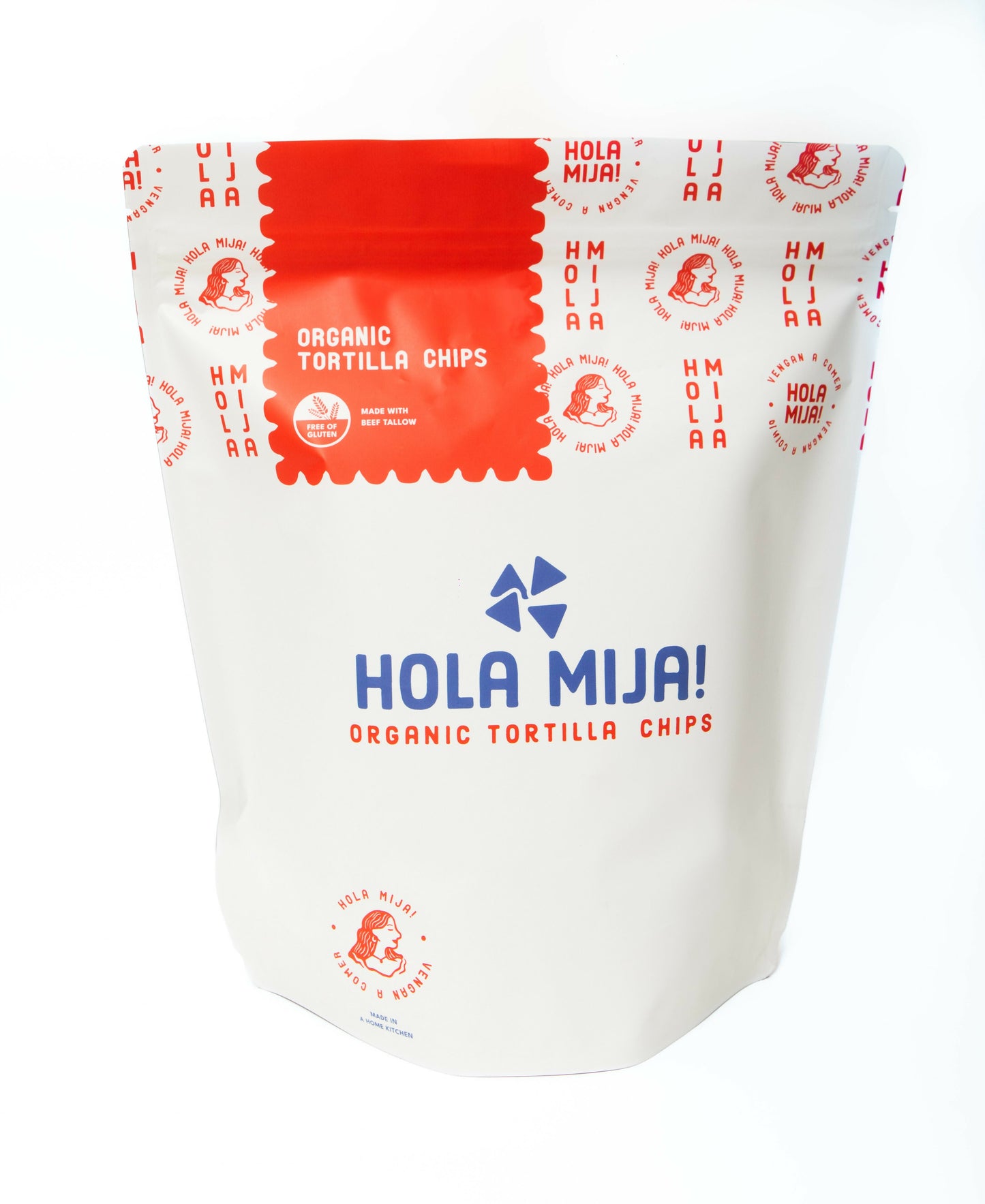 Hola Mija Tortilla Chips, Organic Bag - 7oz Bag