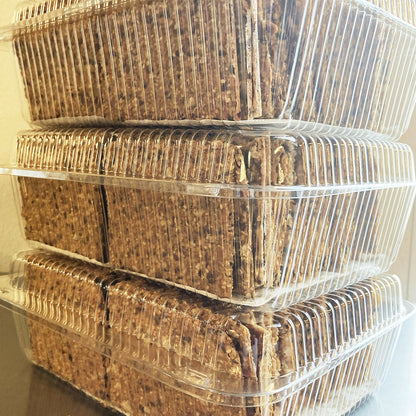 Norwegian Baked Knekkebrød - Sea Salt Flakes Organic - 2.5 LB Bulk Bag